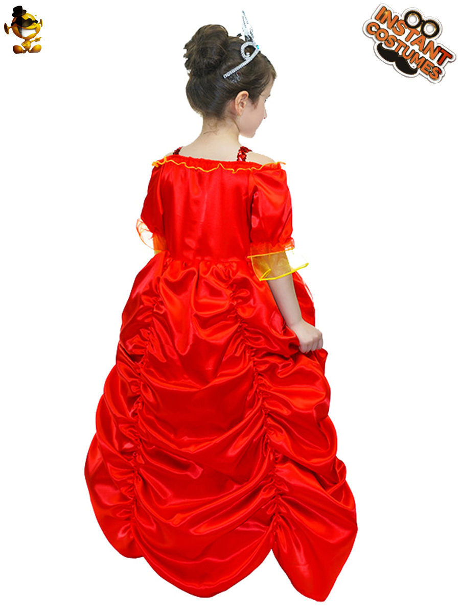 Niña niños princesa vestido niñas princesa Europea etapa rendimiento partido traje Cosplay Halloween
