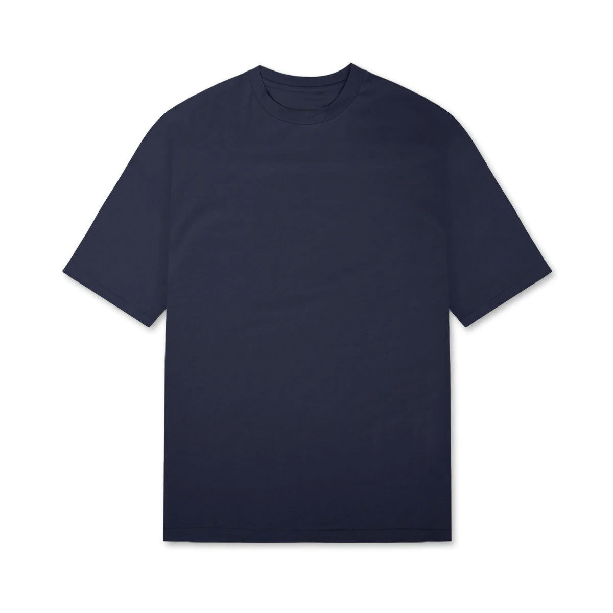 Camiseta Deportiva de Algodón de Corte Holgado Crazy Muscle Summer para Hombre, Color Sólido, Talla Grande, Entrenamiento Físico, Cuello Redondo, Manga Corta, Secado Rápido