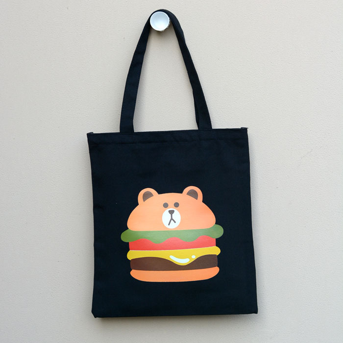 Corea del Sur chic lienzo bolso de hombro femenino ins chica bolsa de compras estilo japonés Harajuku estudiante bolso de hombro portátil femenino