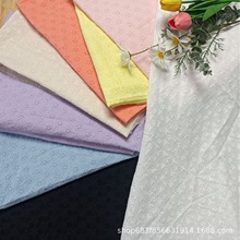 厂家批发全棉蕾丝绣花布料纯棉打孔水溶服装面料料H1019立体绣