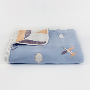 Марлевое детское банное полотенце, летнее одеяло, мягкая сумка-одеяло