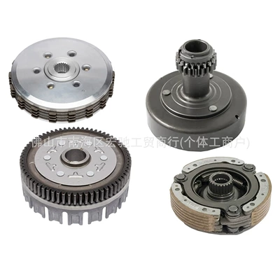 Other drive systems, primary and secondary - biz-125-traxx-sky-125-clutch-assembly-components