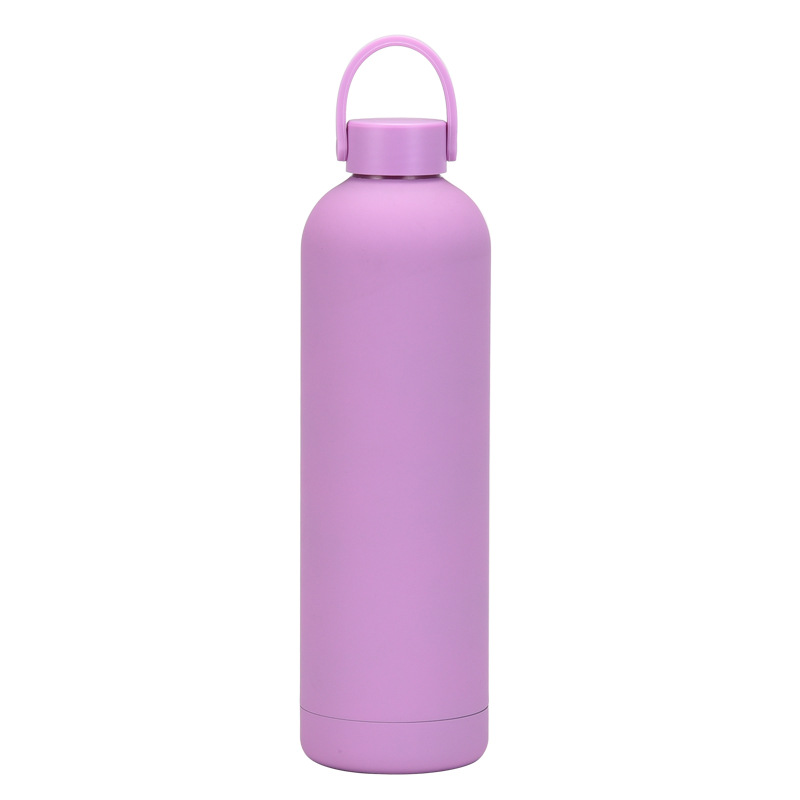 Casual Solid Color Stainless Steel Water Bottles 1 Piece display picture 6