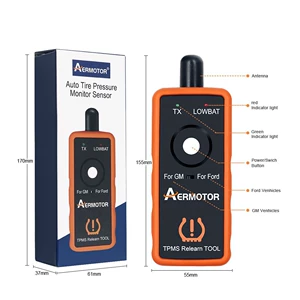 Aermotorel-50448/50449Tpmsford Universal Ford Tire Pressure Resetter Two-In-One Instrument