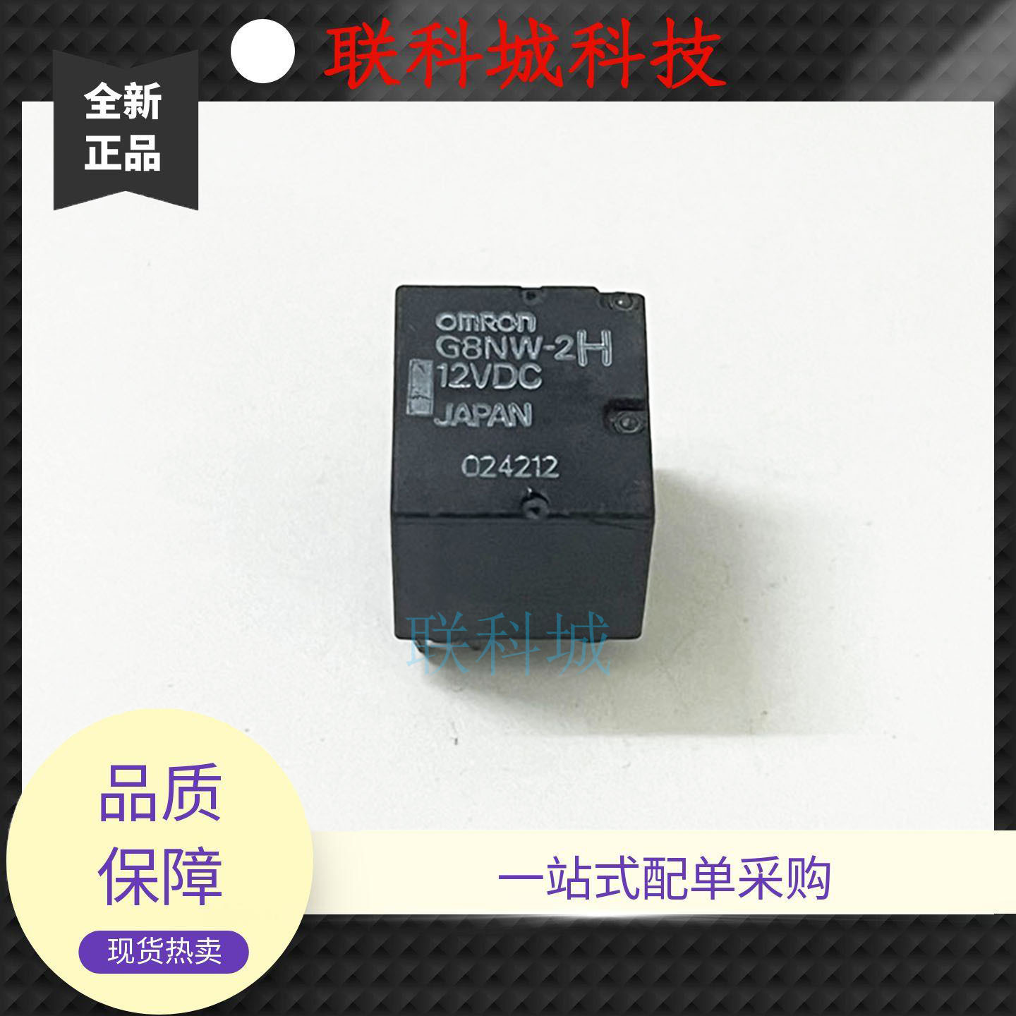 G8NW-2H 12VDC10脚位双开双闭 欧姆龙汽车继电器