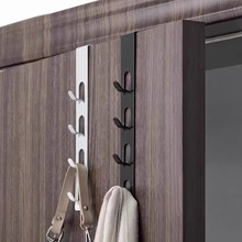 门后挂钩衣服挂架卧室厚门挂衣架墙上壁挂免打孔浴室置物收纳神器