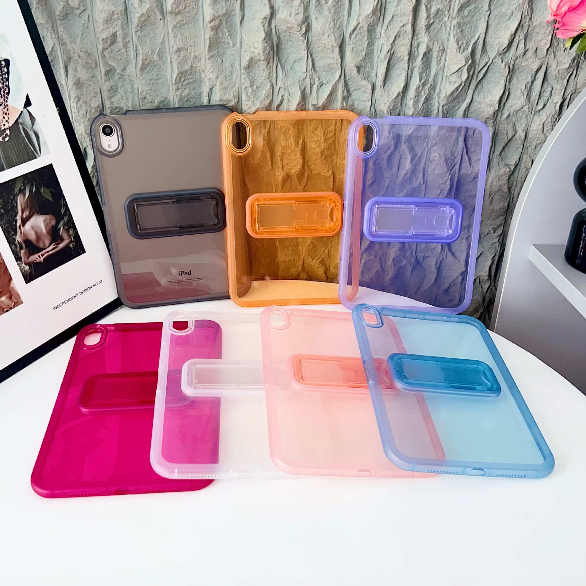 Suitable for Ipada16 Tablet iPad 10 Protective Case Acrylic 11inch Transparent Stand iPad Protective Case