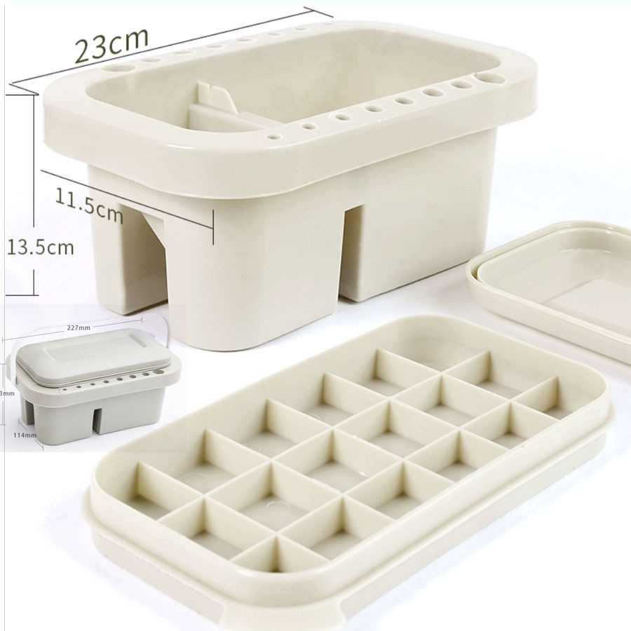 Cubo de lavado multifuncional de la pluma