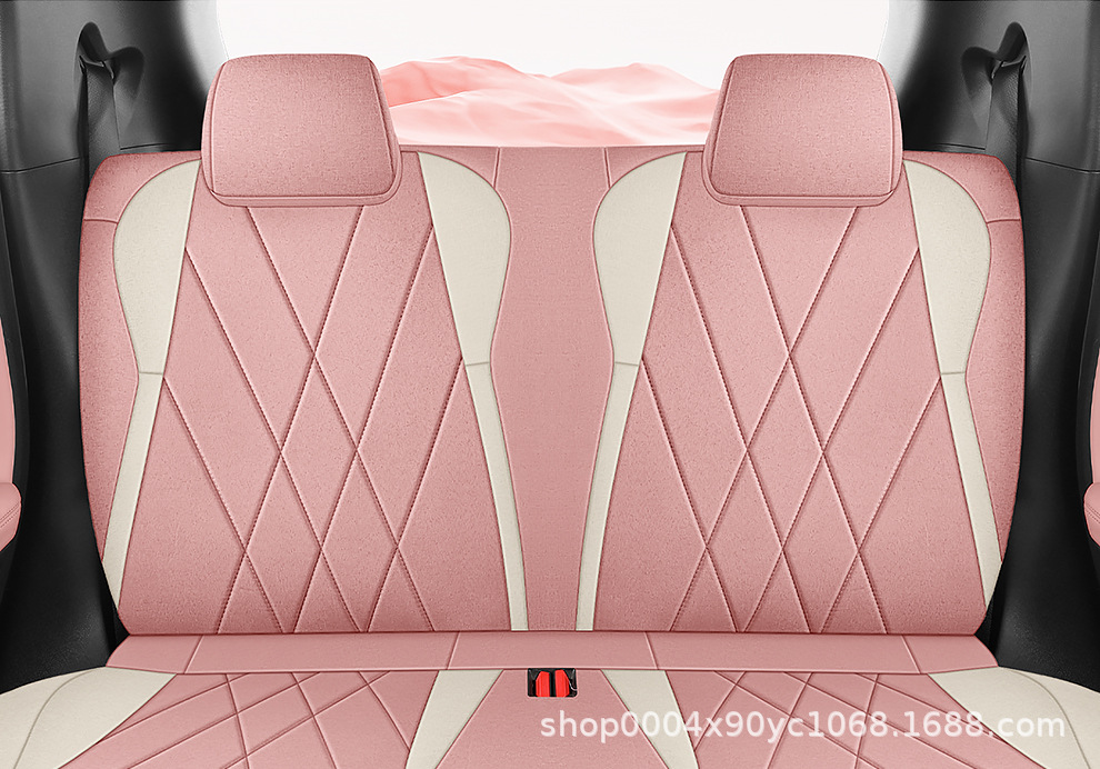Byd Seagull Car Seat Cushion Seat Cover Special Cushion Four-Season Breathable Sun Protection Linen Four-Season Universal Half Pack
