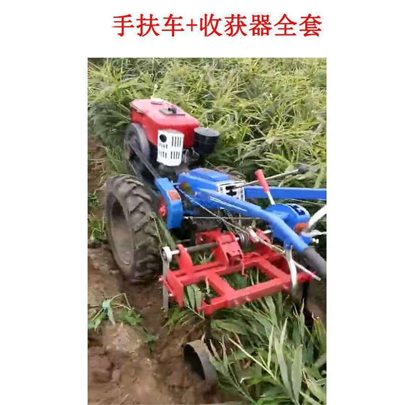 大姜收获机  手扶车带大姜收获机 家用手扶车带收大姜的机器