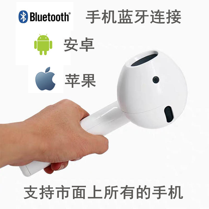 Giant earphone speaker AirPods model Bluetooth stereo creative personality birthday gift Giant earphone speaker AirPods model Bluetooth stereo creative personality birthday gift