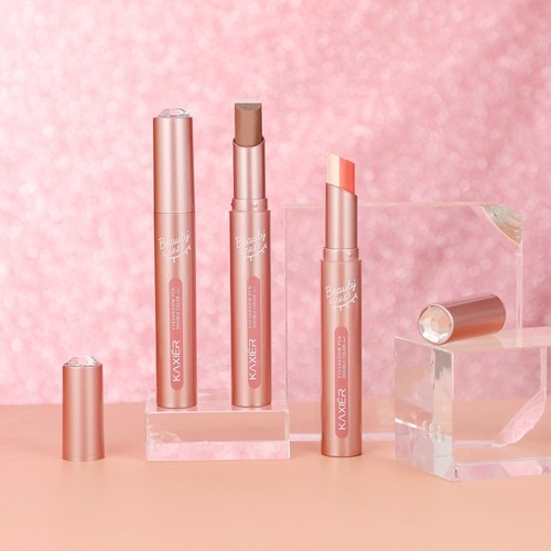 Cahill's lazy two-color eyeshadow pen is not easy to smudge pearlescent earth-colored high-gloss eyeshadow cosmetics