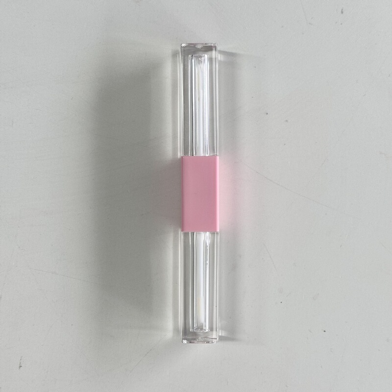 1.5ml*2/3ml*2粉色现货唇彩管包材方形双头二合一遮瑕提亮唇蜜瓶|undefined