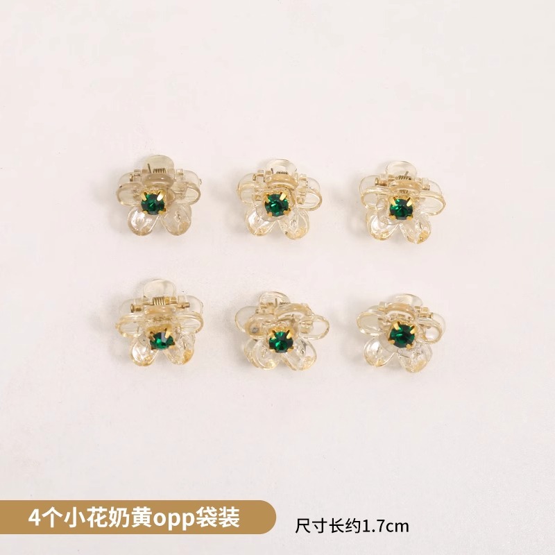 Cabeza de princesa negra pequeña clip de agarre de la frente de la mujer clip de cabello pequeño clip de cabello clip de cabello tocado