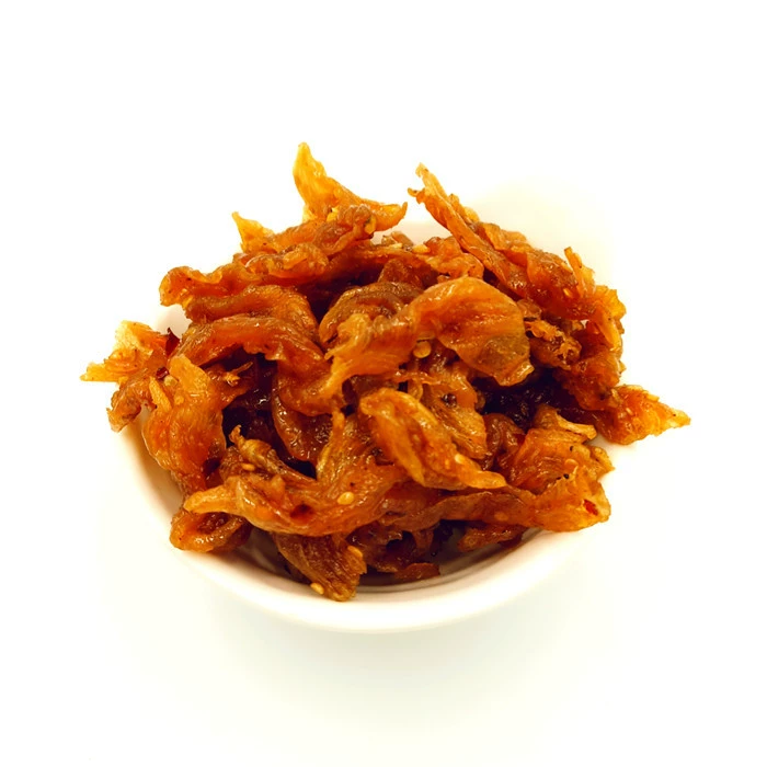 Холили 8090 Детское Snack Vegetarian Chicken Leg Meat Small Package 30 Packs × 22г Острые полоски Сушеный тофу из бобовых