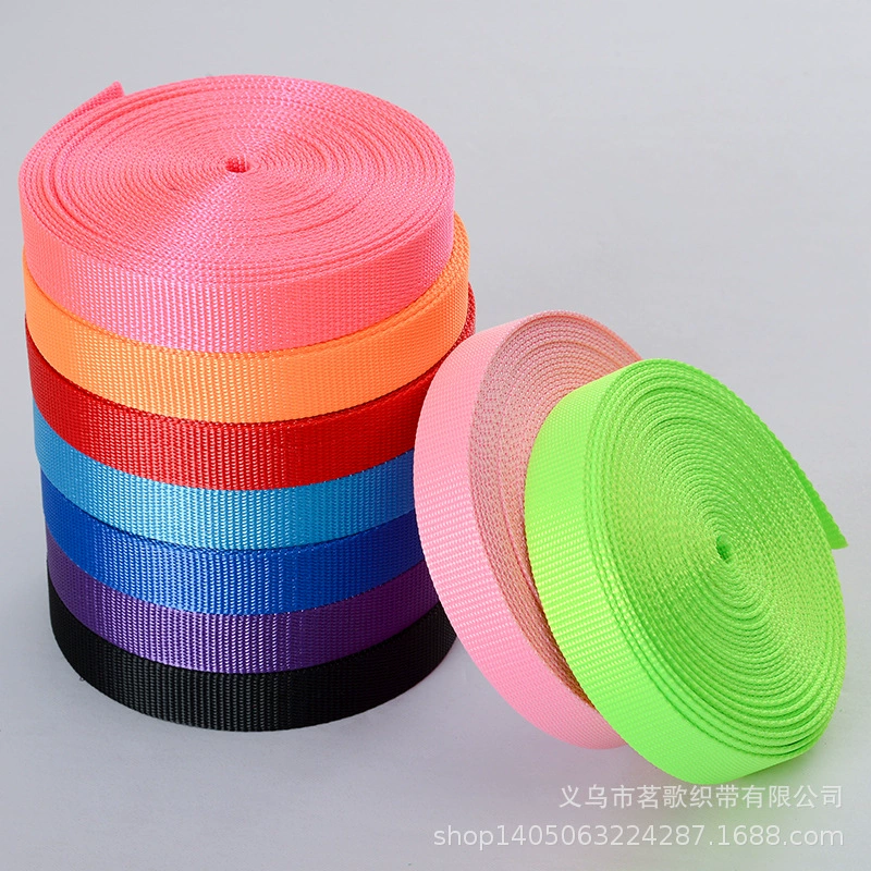 Многофункциональная лента из имитации нейлона с цветным узором из бусин для поводков и шлей с возможностью фиксации цвета, окрашивания, печати и ткачества.