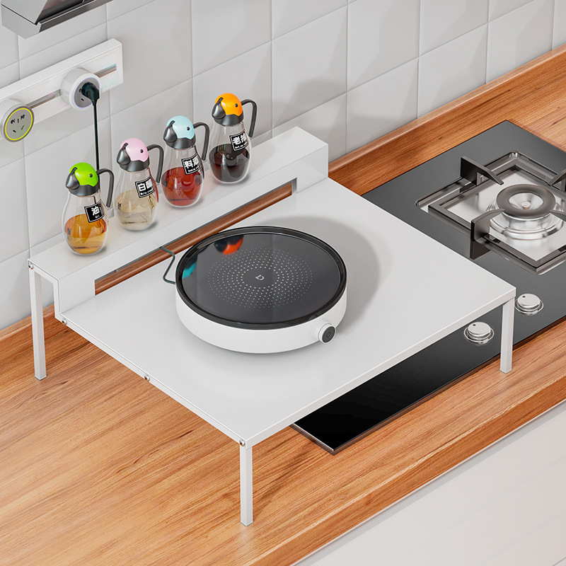 Gas Stove Cover, Kitchen Storage Rack, High-Fire Stove, Induction Cooker Stand, Gas Stove Rack, Space-Saving