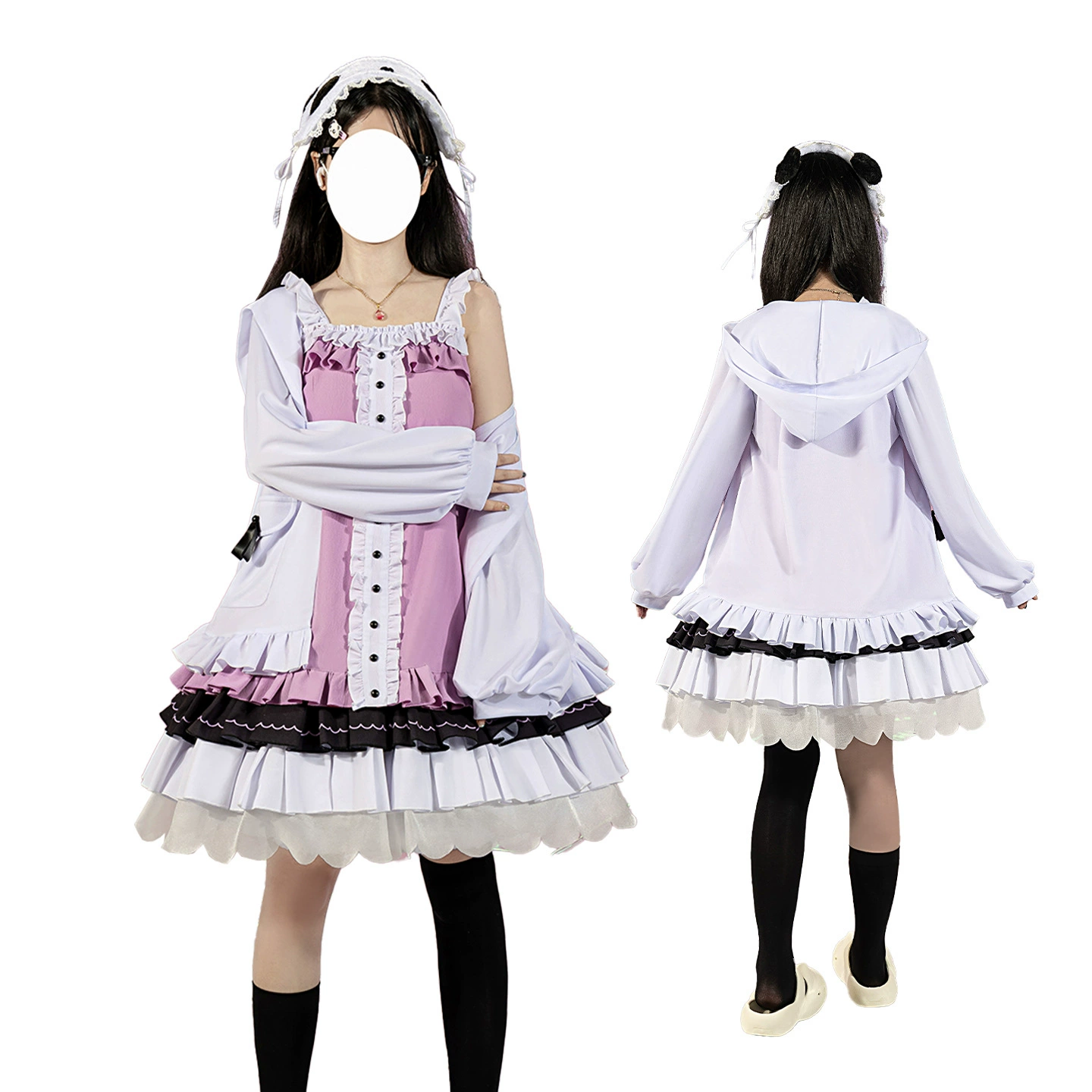 Bangdream mygo пижамная вечеринка Рики Шиина 2D косплей аниме/игра CG1929