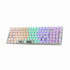 Yunguo K10 single -mode wired mechanical keyboard 100 key transparent keycaps support customized gaming game keyboard