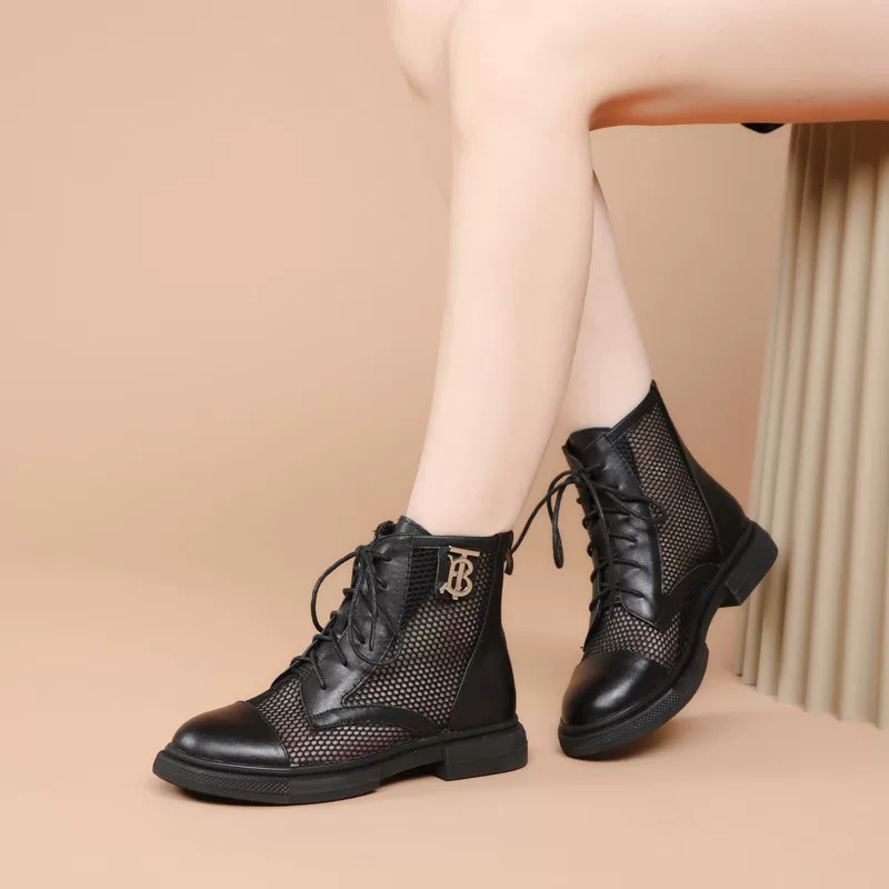 Martens, breathable summer boots, thin mesh sandals, 2024 years