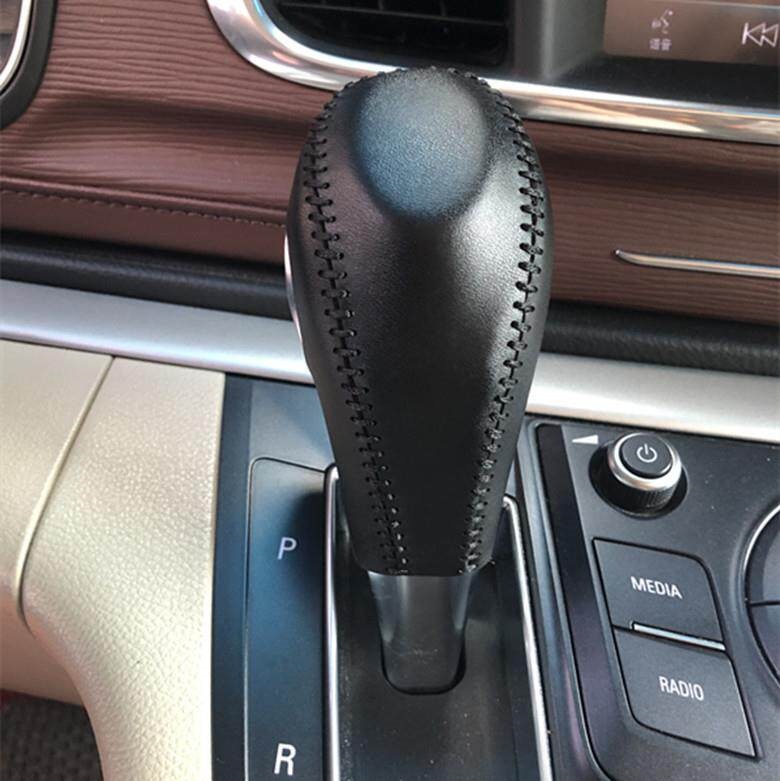 11-17 Buick GL8 25S genuine leather gear shift knob cover, gear shift lever cover, gear shift sleeve, gear position leather cover