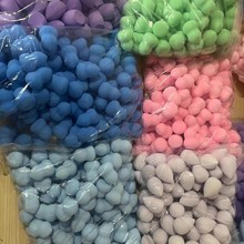 非乳胶库存美妆蛋粉扑干湿两用化妆海绵4*6mm