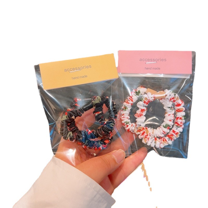Super easy -to -use hair rope ~ Korean purchasing version of cute…