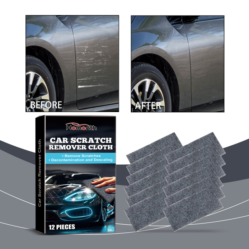 Homonth Car Scratch Polishing Cloth Car Paint Surface Scratch and Water Stain Cleaning and Care Scratch Polishing Cloth