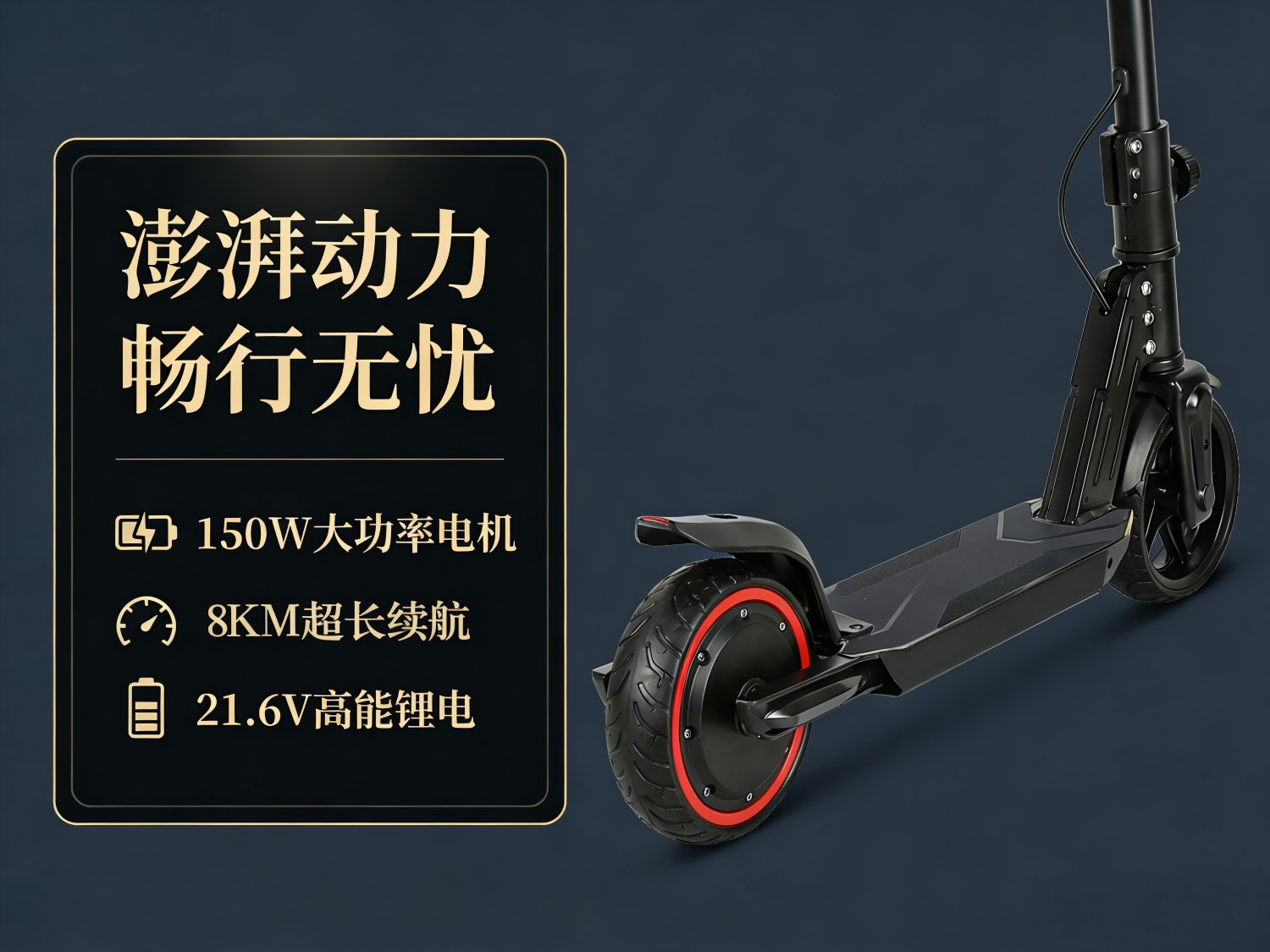 Factory Direct Sales Scooter for Teenagers and Children, Lithium Battery Folding Electric Scooter with Led Display