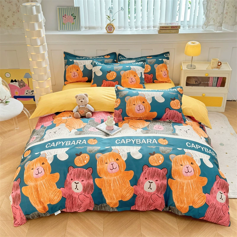 Bedspread Set for Elementary School Students, 3–4 Piece Kids Bedding, Multiple Patterns & Sizes