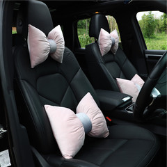 汽車頭枕腰靠 荷蘭絨護頸枕 全新麗絲絨不縮水不掉色車載頭枕