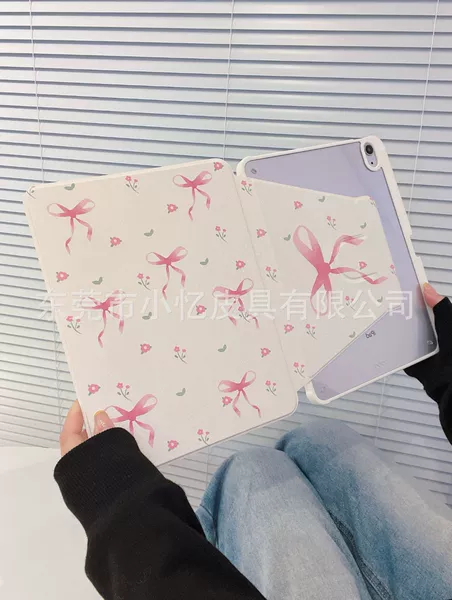 [Rotating Book] Floral Bow (Gray Shell)