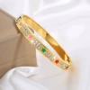 【189】Golden oil-drop colored five-pointed star