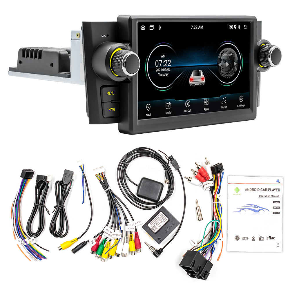 Aplicable a 07 ~ 12 tipos de Fiat Lingya inalámbrico carplay pantalla grande control central de navegación Android en coche todo en uno