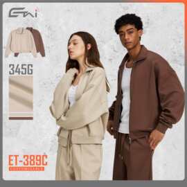 ETAI男装|秋冬外搭boxy拉链夹克男潮牌定制高级感情侣款休闲夹克