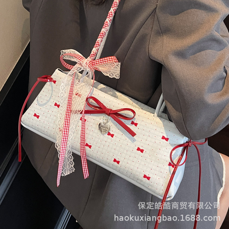 Women's Underarm Bag 2025 New Arrival Trendy High-End Commuter Shoulder Bag Fashion Versatile Baguette Handbag - Thumbnail 3