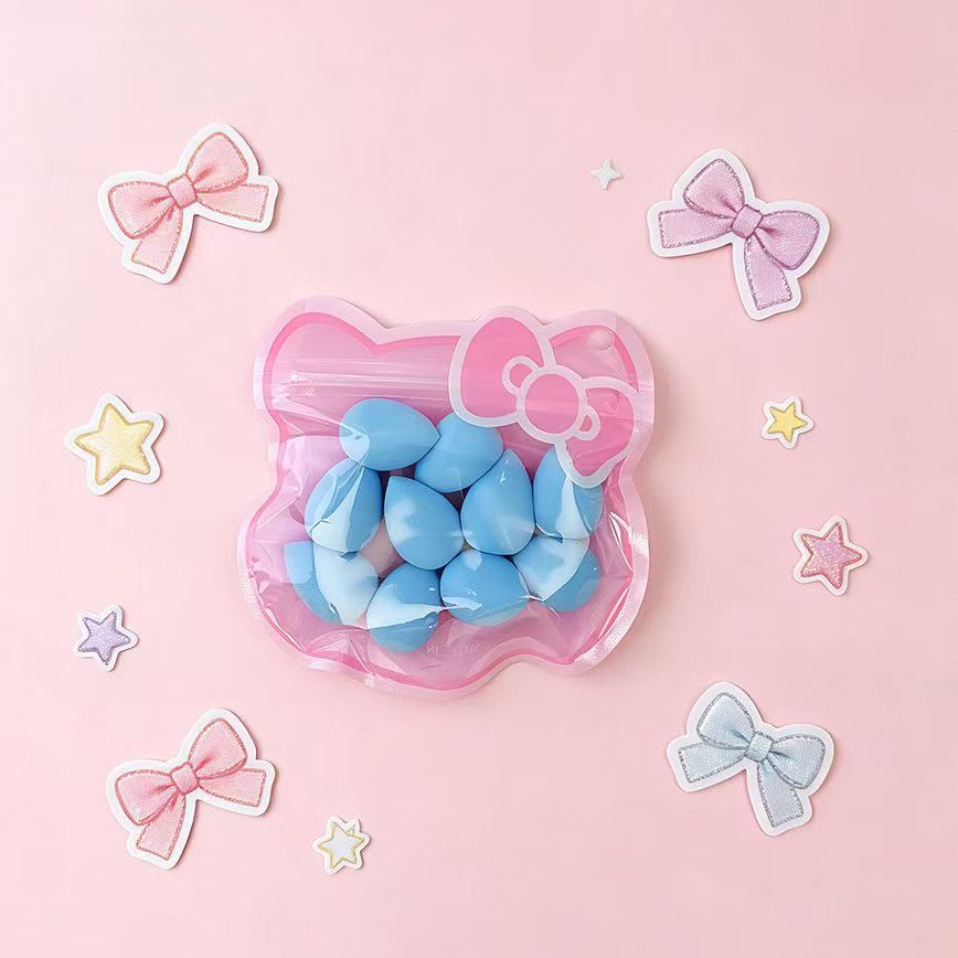 Esponja de Maquillaje en Gota Mini de Poliuretano Uso en Seco y Húmedo, Portátil para Maquillaje Facial image 8