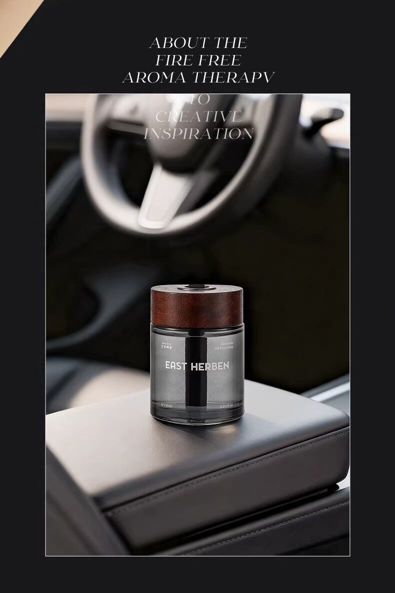 Car Air Freshener: All-Season Hotel Zen Tea Scent Car Fragrance, High-End Car Interior Light Perfume with Long-Lasting Fragrance