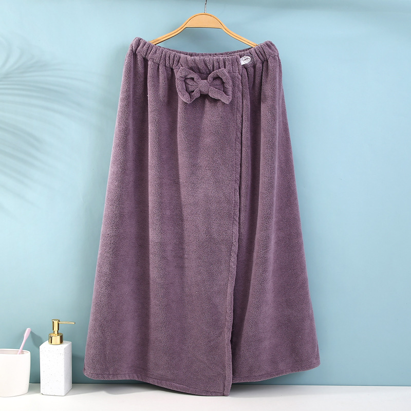 Темно -фиолетовая юбка для ванны