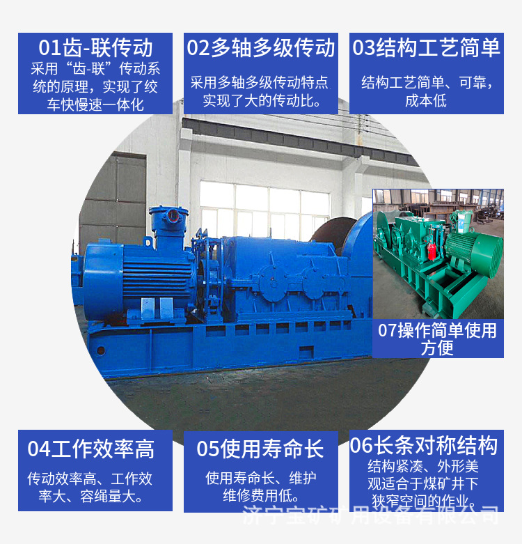 双速多用绞车详情页