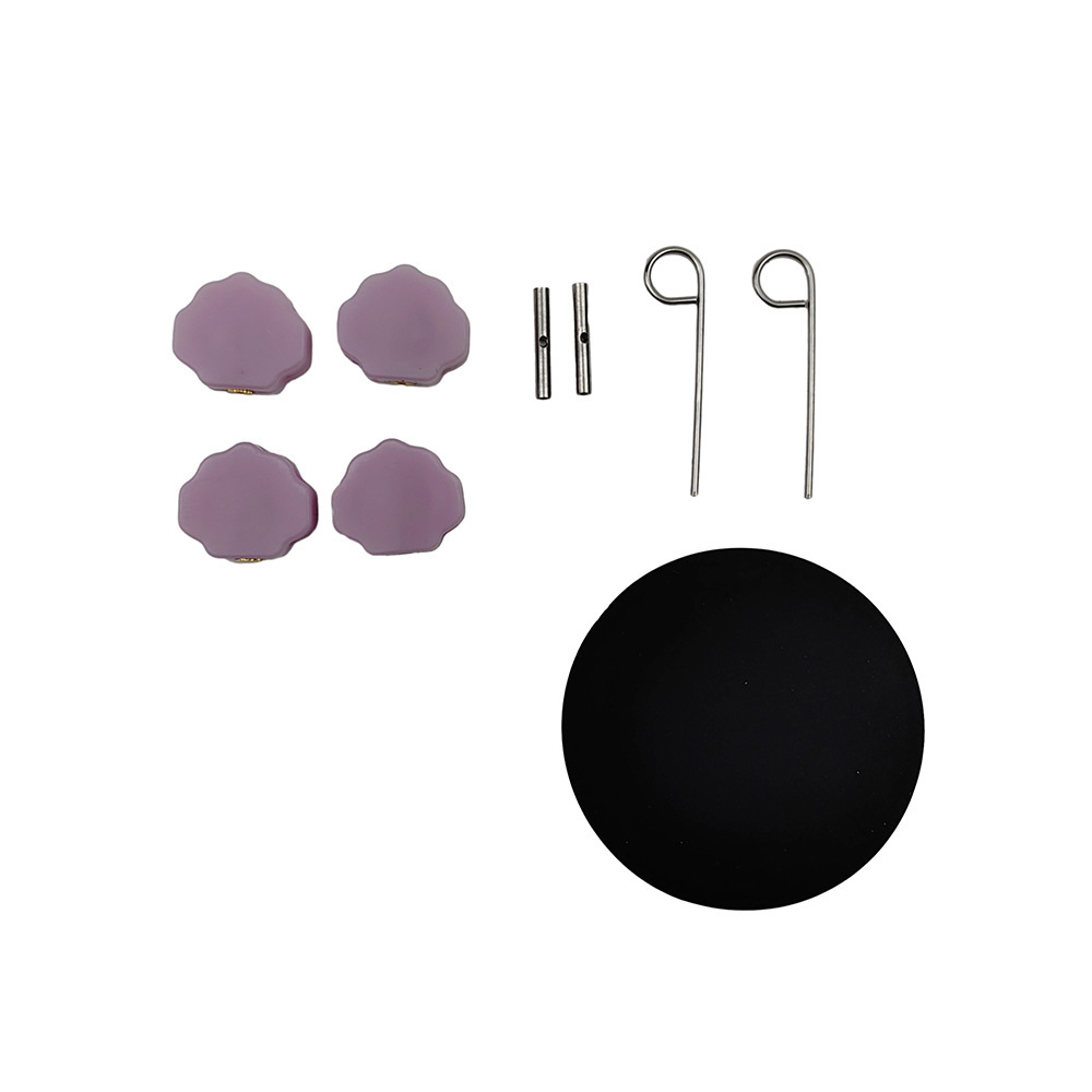 Herramientas de tejido 304 acero inoxidable desmontable aguja cuadrada aguja anular cubo desmontable aguja 9 pago un conjunto de PU