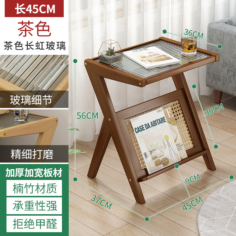 Mesa de té Luz de lujo pequeño apartamento mesa pequeña sala de té Mesa de té móvil sala de estar hogar simple moderno sofá mesa auxiliar