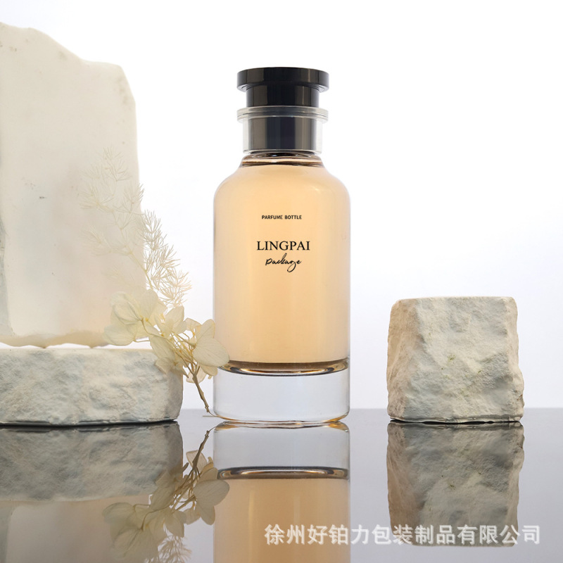 现货批发圆柱形透明香水分装瓶整套盖子小样按压喷雾瓶空瓶子高档|undefined