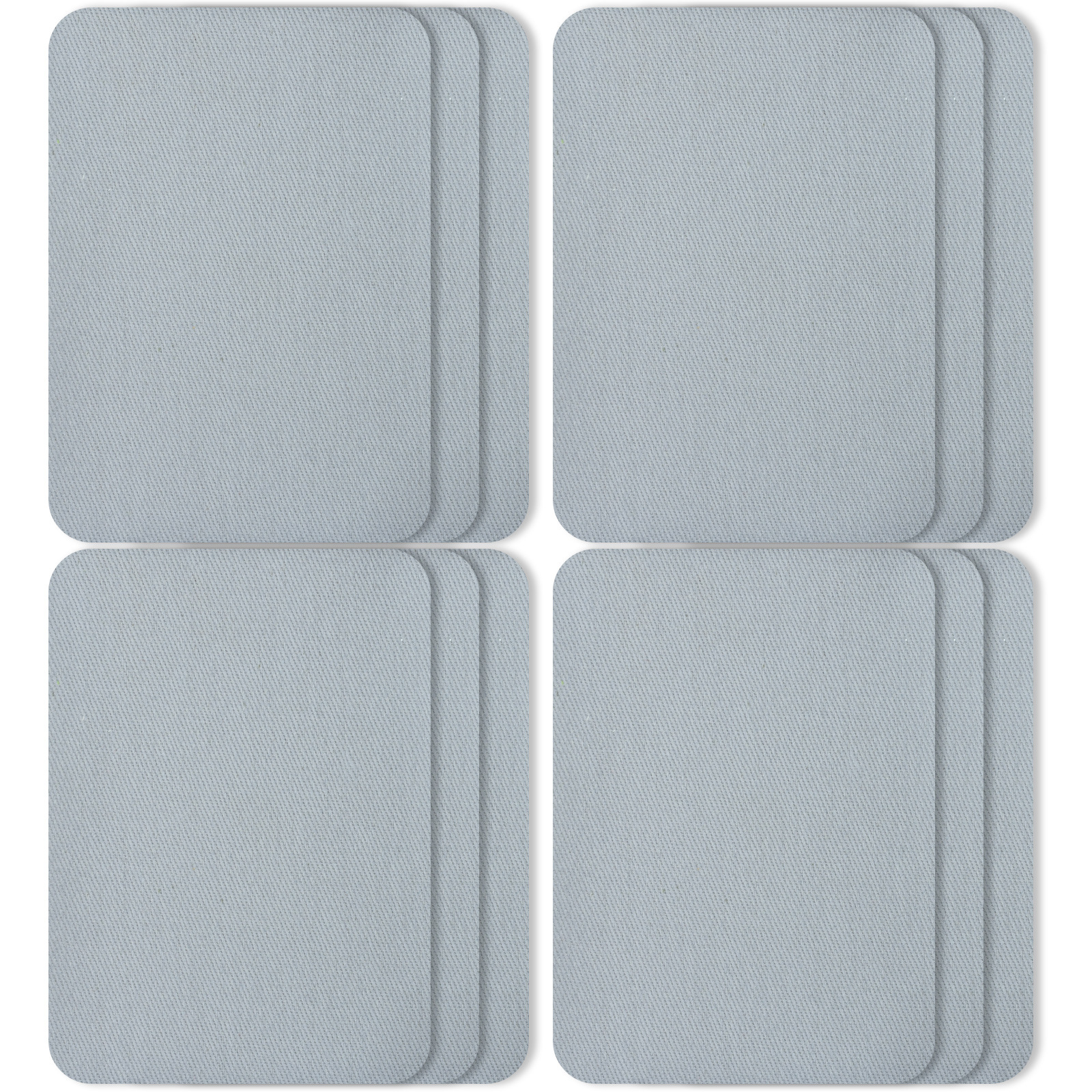 Parche de tela de algodón al por mayor parche de manga cuadrado parche de mezclilla camisa de suéter adhesivo de alta calidad parche de codo parche de rodilla