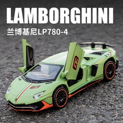 1対32ランボー780スポーツカー合金モデル音光回力児童玩具スポーツカー澄海卸売り代発
