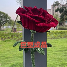 扭扭棒花玫瑰成品费洛伊德永生花生日情人节送礼送女友