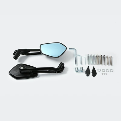 Suitable for Bmw Waterbird R1200Gs Motosiklet ləvazimatları və aksesuarları - black-blue-mirror-die-cast