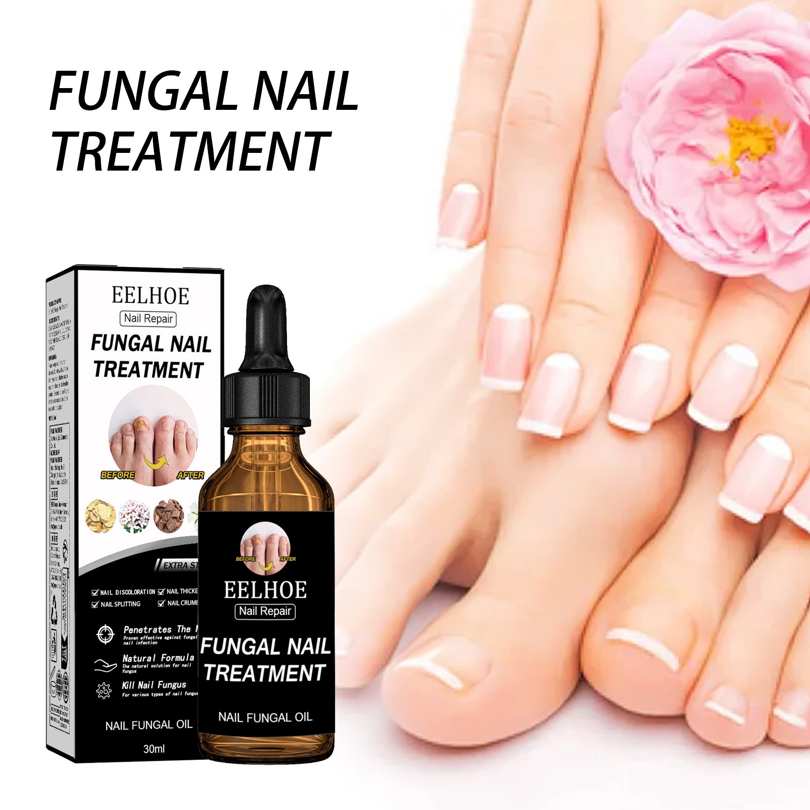 EELHOE Nail Care Solution Moisturizing