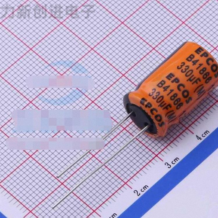 B41866C8337M000描述330uF 63V电解电容器
