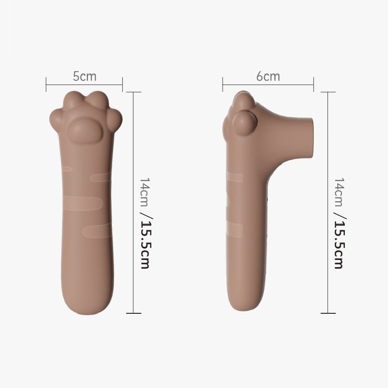 Nuevos guantes de manija de silicona transfronterizos, cubierta protectora anticolisión para niños, manija, manija, manija, guantes de manija, guantes de manija para puerta de bebé